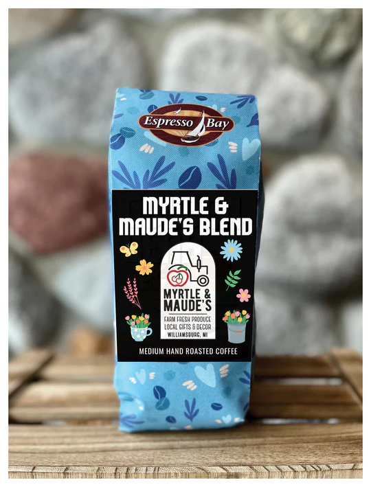 Custom side gusset coffee bag